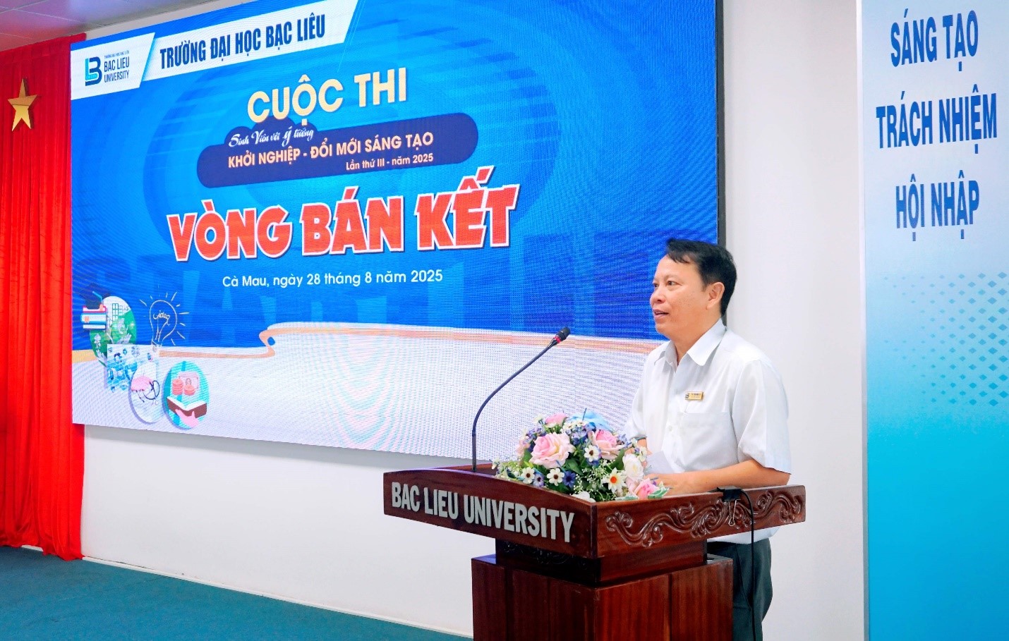 Vòng Bán kết Cuộc thi “Sinh viên với ý tưởng khởi nghiệp, đổi mới sáng tạo” lần III năm 2025